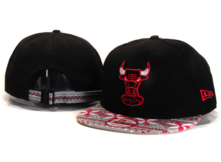 NBA Chicago Bulls NE Strapback Hat #45